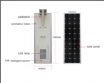 80W All In One Solar Street Light