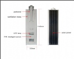 40W All In One Solar Street Light