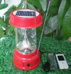 Solar camping lantern